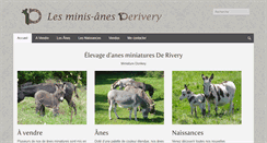 Desktop Screenshot of mini-anes-derivery.com